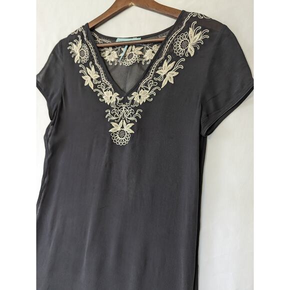 Vintage 90s Y2K Guess Marciano Black Sheer Mini Dress Wimsygoth Disco Rave Sz XS - Picture 2 of 7